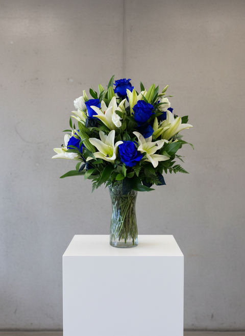 Blue & White Elegance