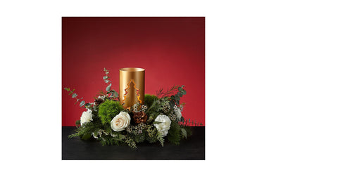 Evening Evergreen Centerpiece