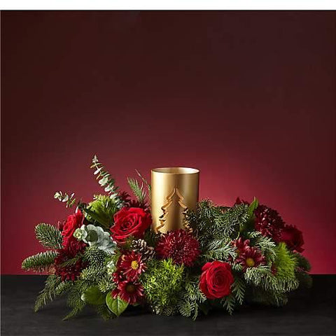 Through the Woods Centerpiece - christmas table centerpiece