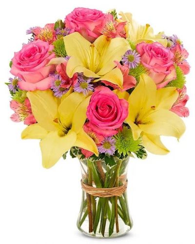<hr />



<hr />

<strong>Celebrate them with this vibrant mix of colorful flowers, guaranteed to make anyone smile with delight as you wish them happy birthday.</strong>