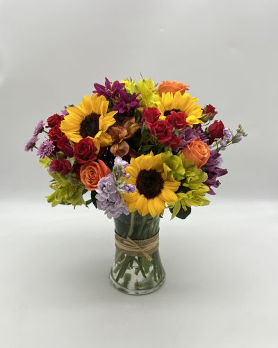 <p>Celebrate someone with this dazzling bouquet that's certain to put a smile on anyone's face.</p>